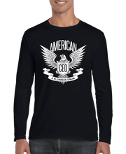 American CEO Patriotic Eagle Men's Long Sleeve Shirt